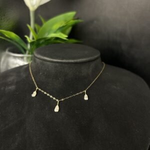 عقد ذهب عيار 18-0.8g