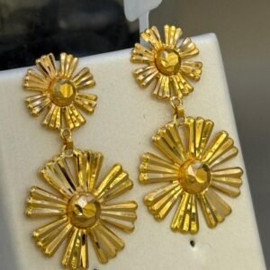 حلق ذهب عيار 21-2.55 جرام