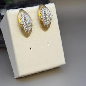 حلق ذهب عيار 18- 4.6 جرام