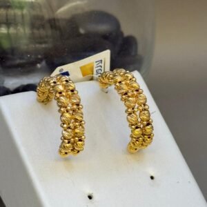 حلق ذهب عيار 21 - 5.81 جرام