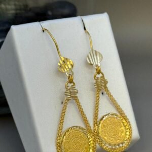 حلق ذهب عيار 21 - 3.39 جرام