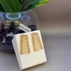 حلق ذهب عيار 21 -4.37 جرام