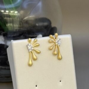 حلق ذهب عيار 18 -2.69 جرام