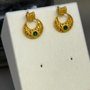 حلق ذهب عيار 21 -2.23 جرام