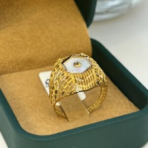 خاتم ذهب عيار 21-3.56 جرام