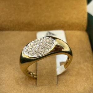 خاتم ذهب عيار 18-3.48 جرام