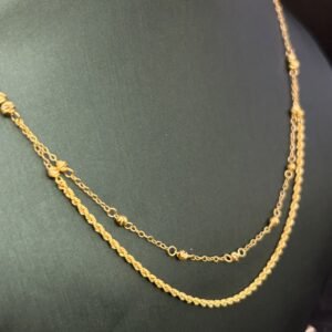 عقد ذهب عيار 21 -2.67جرام