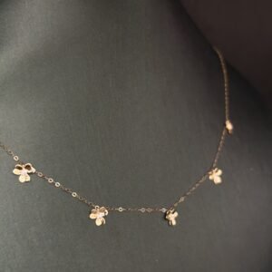 عقد ذهب عيار 18 - 0.64 جرام