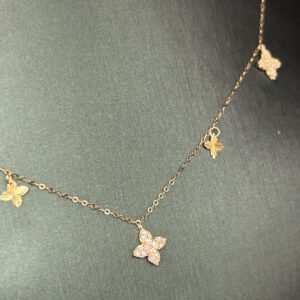 عقد ذهب عيار 18-1.26 جرام