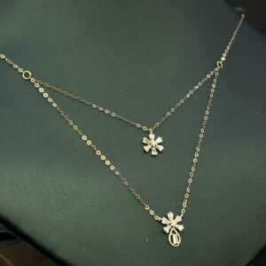 عقد ذهب عيار 18 -1.39 جرام