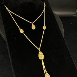 عقد ذهب عيار 21 -6.34 جرام