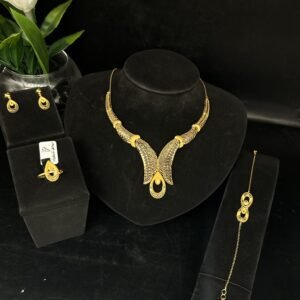 طقم ذهب انيق عيار 21 -16.4 جرام