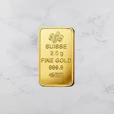 سبائك ذهب  عيار 24 - 2.5جرام