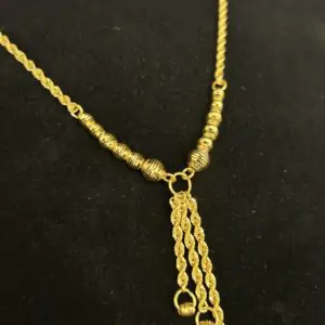 عقد ذهب مميز عيار21 -3.41 جرام
