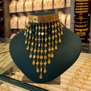مزنط رمش العروس دقة هندية 9 دور ذهب عيار 21
